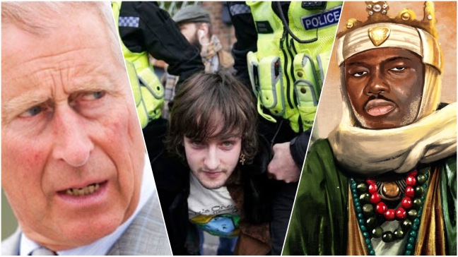 “England Was Built On Blood Of Black Slaves,” King Charles III Egged By Protester In York