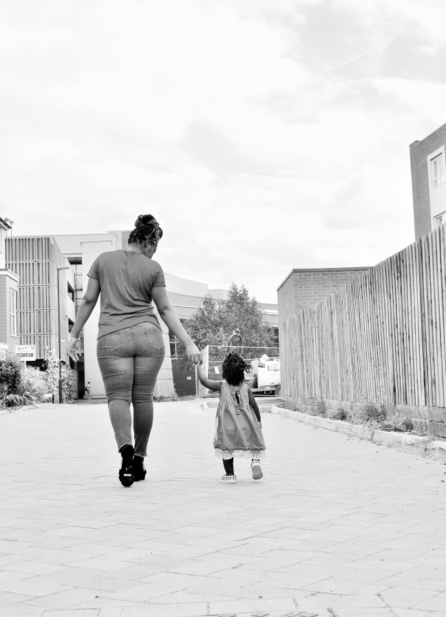 Never Be Afraid To Walk Away From Where You Came From, But Take Love With You