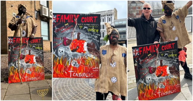My Painting “Family Court” Was Stolen Outside Newcastle Family Court